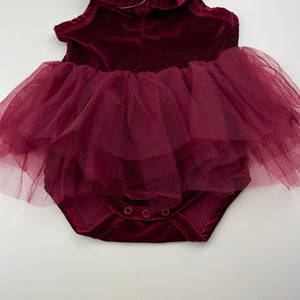 Girls Baby Berry, velvet Christmas tutu romper & headband, NEW, size 1,  