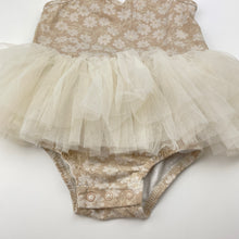 Load image into Gallery viewer, Girls Baby Berry, floral tutu romper &amp; matching headband, GUC, size 1,  