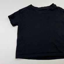 Load image into Gallery viewer, Unisex Anko, black cotton tee / top, EUC, size 1,  