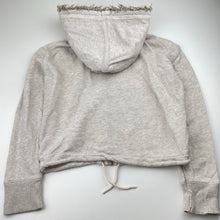Load image into Gallery viewer, Girls Country Road, cotton zip hoodie sweater, mark back of hood, FUC, size 8,  