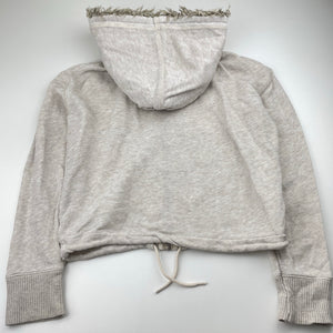 Girls Country Road, cotton zip hoodie sweater, mark back of hood, FUC, size 8,  