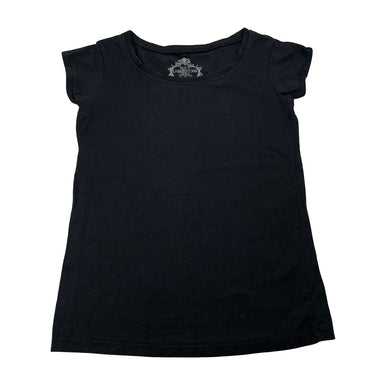 Girls Miss Understood, black cotton tee / top, GUC, size 8,  
