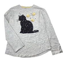 Load image into Gallery viewer, Girls Anko, long sleeve tee / top, cat, FUC, size 10,  