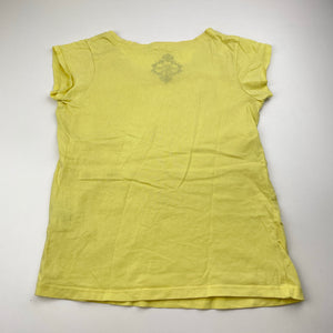 Girls Miss Understood, yellow cotton tee / top, GUC, size 8,  