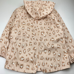 Girls KID, animal print waterproof jacket / raincoat, EUC, size 12,  