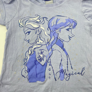 Girls Disney, Frozen cotton tee / top, FUC, size 6,  