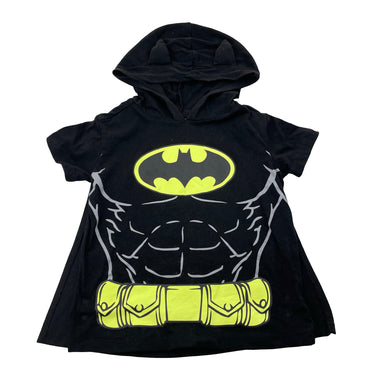 Boys DC Comics, Batman hooded tee / top & detachable cape, EUC, size 4,  