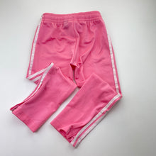 Load image into Gallery viewer, Girls Adidas, track pants, inside leg: 37.5cm, light marks &amp; wear on knees, FUC, size 3-4,  