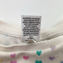 Load image into Gallery viewer, Girls Target, soft feel long sleeve pyjama top, GUC, size 2,  