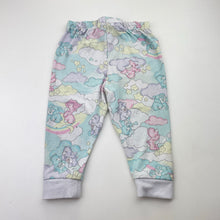 Load image into Gallery viewer, Girls Care Bears, lightweight stretchy pyjama pants, FUC, size 0,  