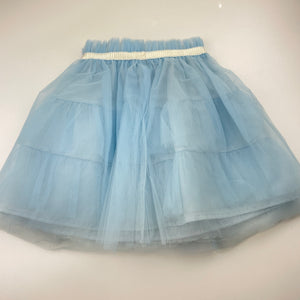 Girls Child by Petals INK, lined tulle skirt, elasticated, L:37cm, FUC, size 6,  