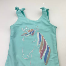Load image into Gallery viewer, Girls Target, swim one-piece, unicorn, EUC, size 4,  