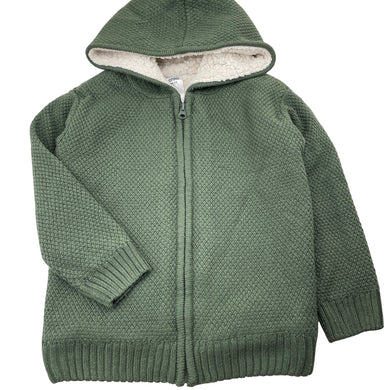 Unisex Anko, thick fleece-lined zip hoodie sweater, GUC, size 5,  