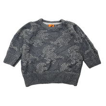 Load image into Gallery viewer, Boys Tilt, knitted sweater / jumper, dinosaurs, FUC, size 2,  