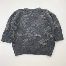 Load image into Gallery viewer, Boys Tilt, knitted sweater / jumper, dinosaurs, FUC, size 2,  