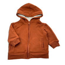 Load image into Gallery viewer, Boys Anko, fleece-lined zip hoodie sweater, FUC, size 1,  