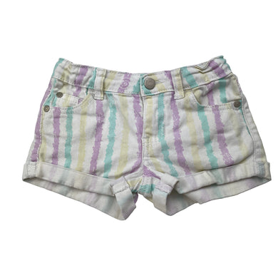 Girls Breakers, stretch denim shorts, adjustable, FUC, size 3,  