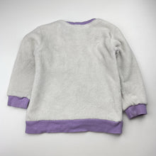 Load image into Gallery viewer, Girls Anko, fleece winter pyjama top, unicorn, FUC, size 2,  