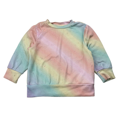 Girls Target, soft feel stretchy pyjama top, FUC, size 2,  