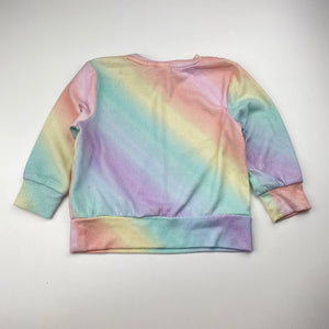 Girls Target, soft feel stretchy pyjama top, FUC, size 2,  