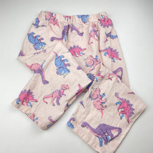 Girls Anko, flannel cotton winter pyjamas, dinosaurs, FUC, size 4,  