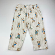 Load image into Gallery viewer, Unisex Peter Rabbit, flannel cotton winter pyjamas, FUC, size 2,  