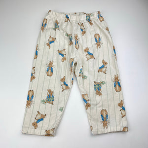 Unisex Peter Rabbit, flannel cotton winter pyjamas, FUC, size 2,  