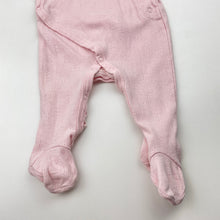 Load image into Gallery viewer, Girls Bonds, pointelle cotton coverall / romper, FUC, size 000,  
