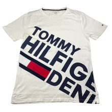 Load image into Gallery viewer, Boys Tommy Hilfiger, cotton tee / top, mark right sleeve, FUC, size 12-14,  
