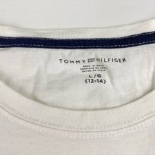 Load image into Gallery viewer, Boys Tommy Hilfiger, cotton tee / top, mark right sleeve, FUC, size 12-14,  