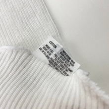 Load image into Gallery viewer, Unisex Bonds, white ribbed cotton singlet top, GUC, size 00,  