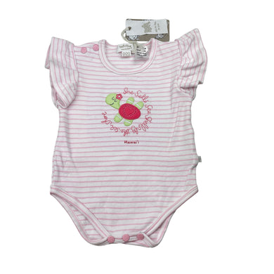 Girls Earth Nymph, embroidered soft cotton bodysuit / romper, NEW, size 000,  