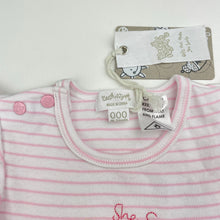 Load image into Gallery viewer, Girls Earth Nymph, embroidered soft cotton bodysuit / romper, NEW, size 000,  