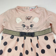 Load image into Gallery viewer, Girls Disney, Aristocats Marie cotton romper, FUC, size 00,  