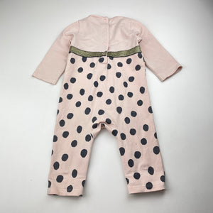 Girls Disney, Aristocats Marie cotton romper, FUC, size 00,  
