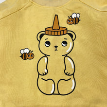 Load image into Gallery viewer, Unisex HUX, organic cotton sweater / jumper, marks front &amp; sleeve, FUC, size 2,  