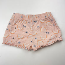 Load image into Gallery viewer, Girls Target, lightweight cotton pyjama shorts, FUC, size 1,  