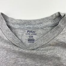 Load image into Gallery viewer, Boys Polo Ralph Lauren, grey marle cotton tee / top, small mark near logo, FUC, size 4,  