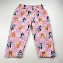 Load image into Gallery viewer, Girls Bluey, flannel cotton winter pyjamas, FUC, size 2,  