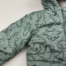 Load image into Gallery viewer, Boys Anko, fleece-lined jacket / coat, dinosaurs, FUC, size 0,  