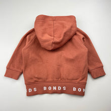 Load image into Gallery viewer, Unisex Bonds, fleece-lined zip hoodie sweater, FUC, size 0,  