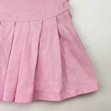 Load image into Gallery viewer, Girls Ralph Lauren, cotton box-pleat polo dress, small marks, FUC, size 3, L: 47cm