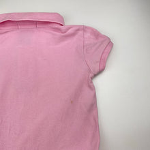 Load image into Gallery viewer, Girls Ralph Lauren, cotton box-pleat polo dress, small marks, FUC, size 3, L: 47cm