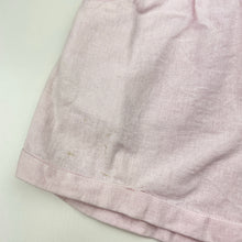 Load image into Gallery viewer, Girls David Jones, pink linen / viscose shorts elasticated, FUC, size 8,  