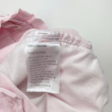 Load image into Gallery viewer, Girls David Jones, pink linen / viscose shorts elasticated, FUC, size 8,  