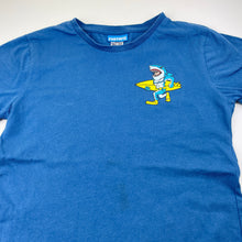 Load image into Gallery viewer, Boys FORTNITE, cotton tee / top, Agent Jones Surfer Shark, light marks on front, FUC, size 12,  