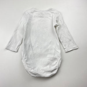 Girls H&M, organic cotton bodysuit / romper, GUC, size 000,  
