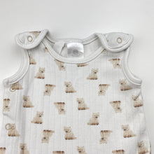 Load image into Gallery viewer, Unisex Dymples, ribbed singletsuit romper, bears, FUC, size 0000,  