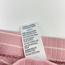Load image into Gallery viewer, Girls Dymples, ribbed boot-cut leggings/bottoms, elasticated, FUC, size 1,  