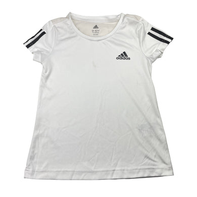 Girls Adidas, CLIMACOOL sports/activewear top, light mark on chest, FUC, size 9-10,  
